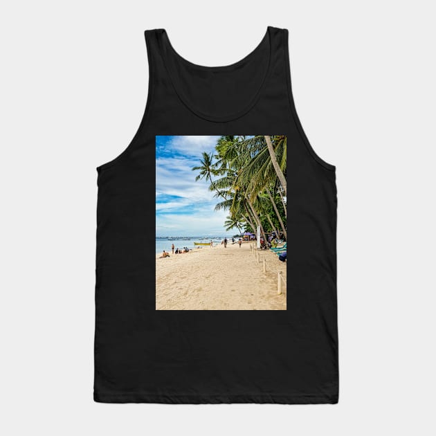 Alona Beach, Panglao Island, Bohol, Philippines Tank Top by Upbeat Traveler